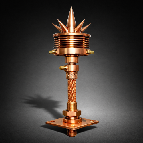 Copper Multi Spike Lightning Arrester