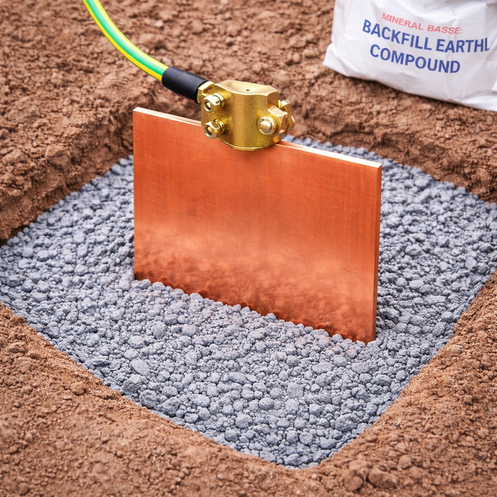 Plate Earthing Installation Kit